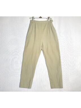 Vtg 50s Wool Cigarette Pants Bill Atkinson Glen Of Michigan Side Zip 25w XS
